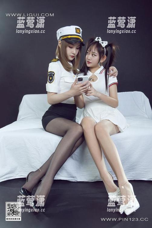 丽柜-Amily 丽柜 - 白裙下的Amily:这组照片太会玩了!