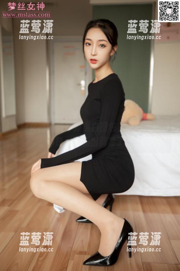 梦丝女神 - 魏婷婷黑白图包，明明无圣光却感觉要溢出屏幕了～