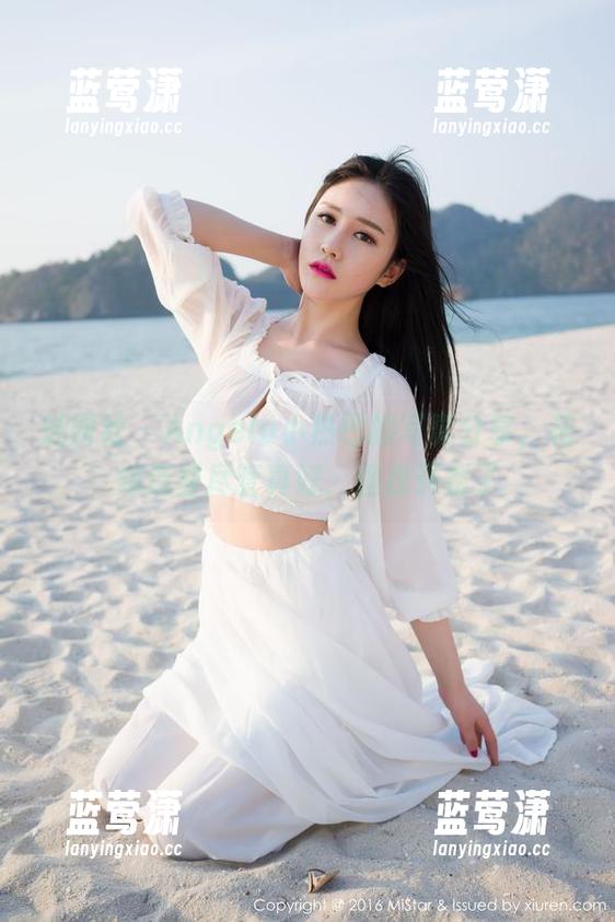 魅妍社 - Angela小热巴的写真分享，花嫁造型尽管真好，但我开裂了